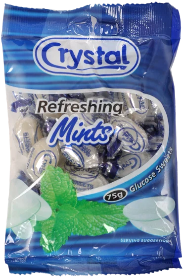 Crystal Refreshing Mints bag