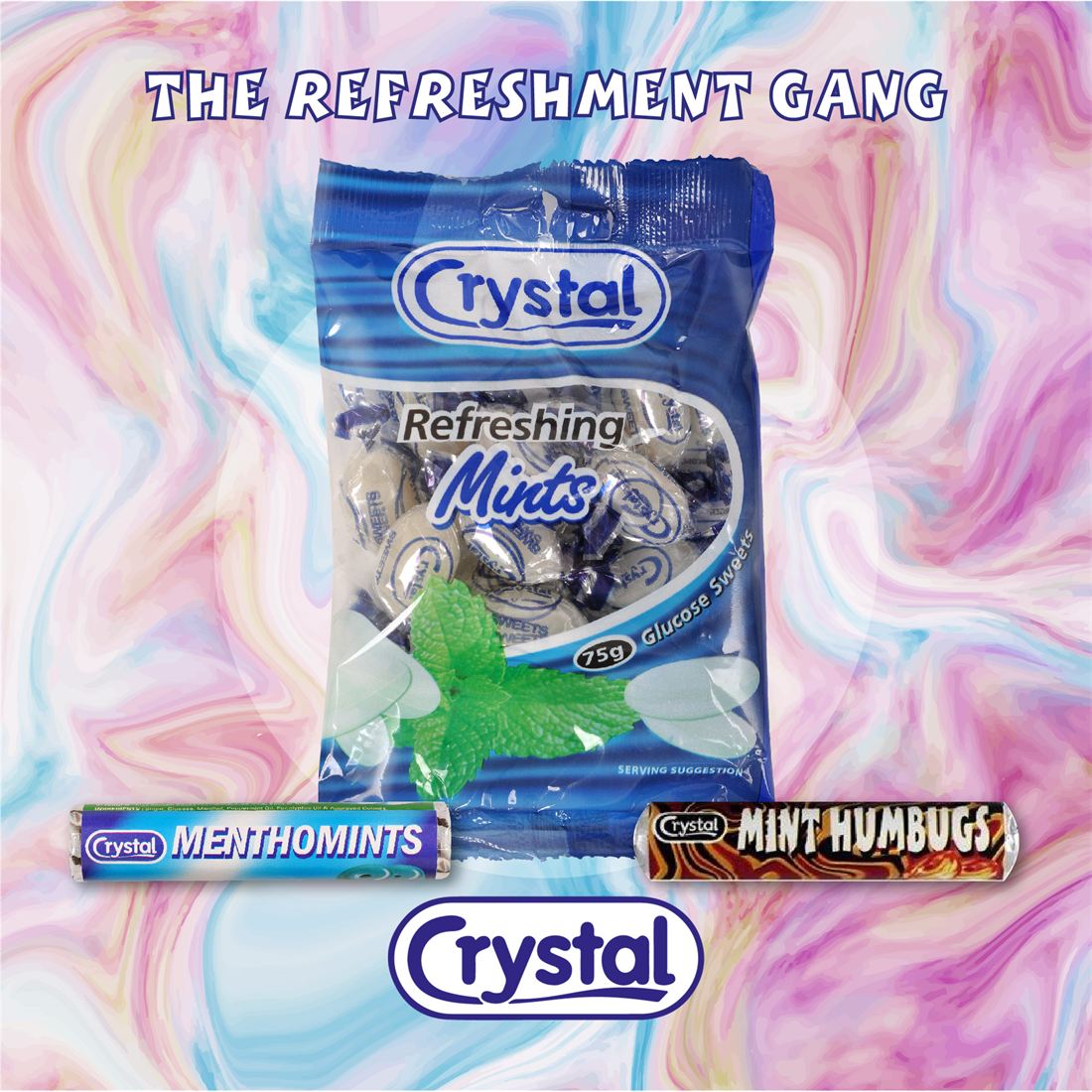 Crystal Refreshing Mints, Menthomints and Mint Humbugs: the Refreshment Gang