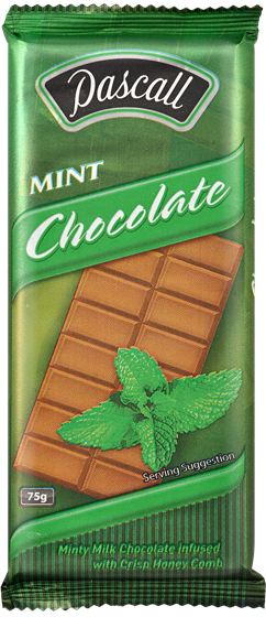Pascall Mint Chocolate slab